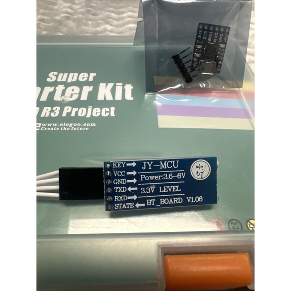 Elegoo Super Starter Kit UNO R3 Project Arduino W/ JY-MCU Bluetooth, CP2102 - Picture 2 of 6
